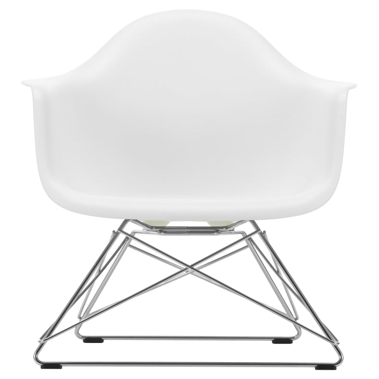 Vitra Eames LAR lounge chair chrome base