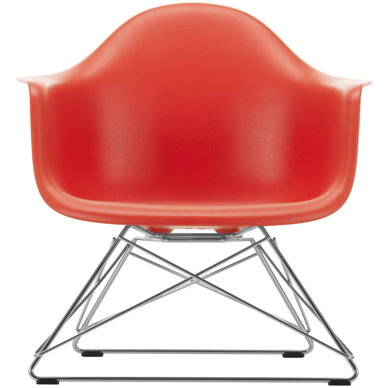 Vitra Eames LAR lounge chair chrome base