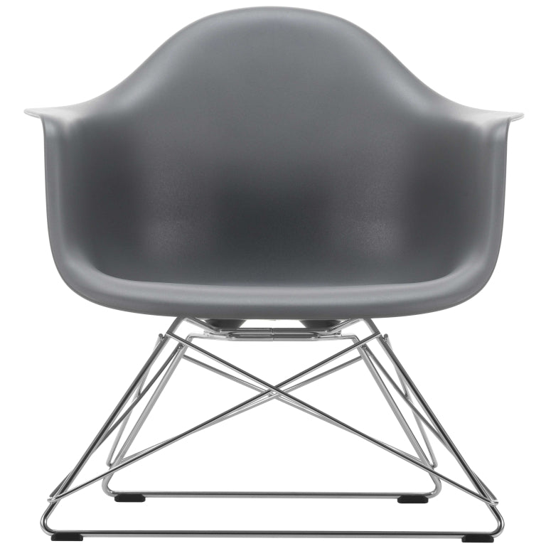 Vitra Eames LAR lounge chair chrome base