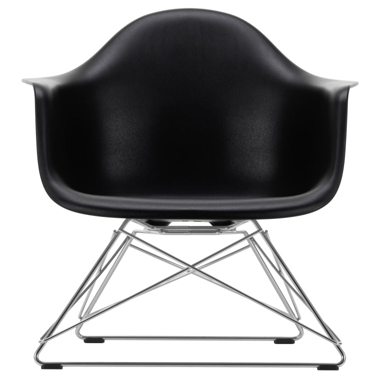 Vitra Eames LAR lounge chair chrome base