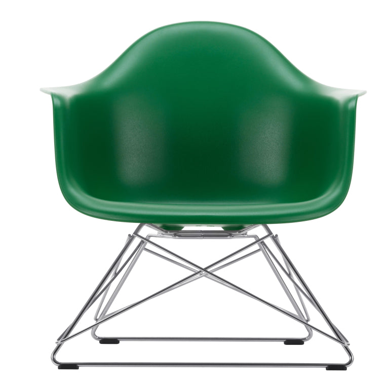 Vitra Eames LAR lounge chair chrome base