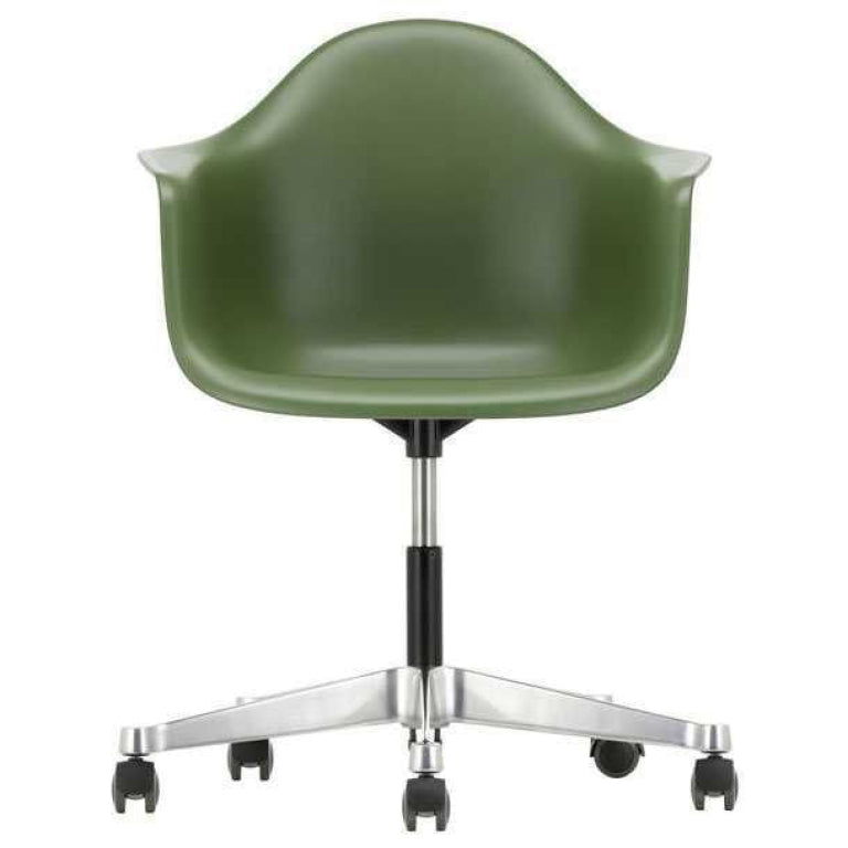 Vitra Eames PACC stoel, draaibaar met wielen