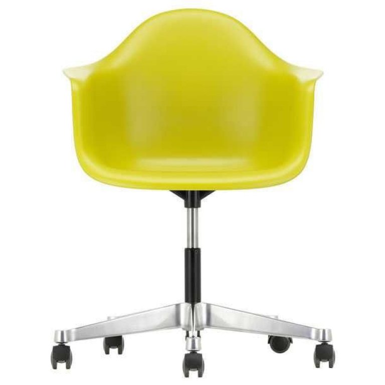 Vitra Eames PACC stoel, draaibaar met wielen