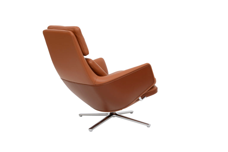 Vitra Grand Relax lounge chair Cognac