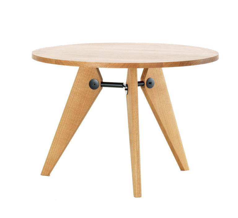 Vitra Gueridon table 90 solid oak, oiled