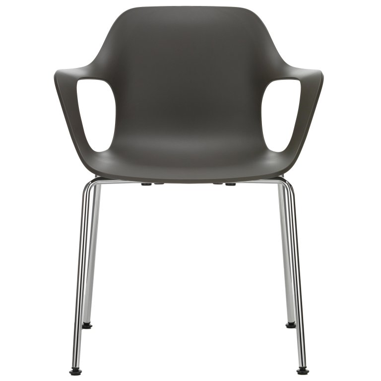 Vitra HAL RE armchair chromed base