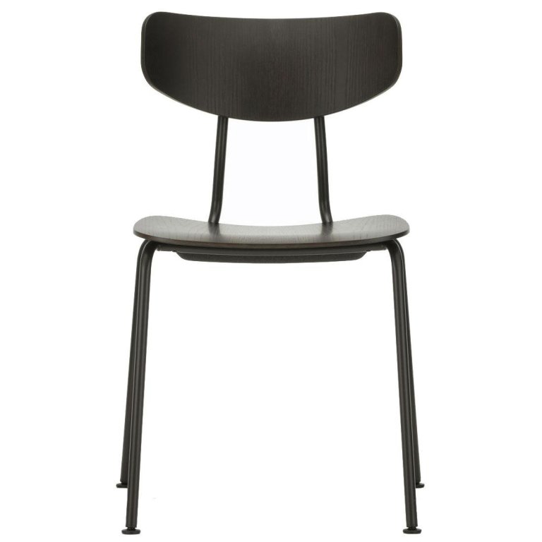 Vitra Moca chair black powder coated base