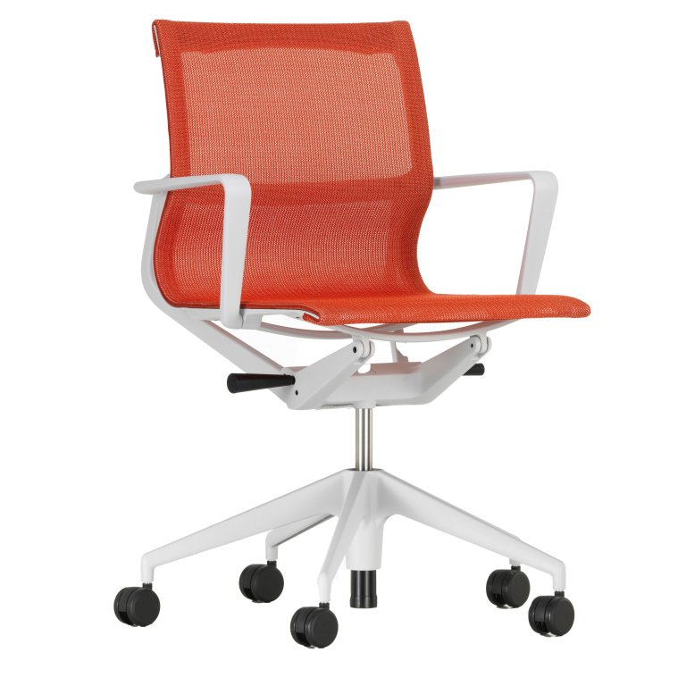 Vitra Physix bureaustoel soft grey onderstel