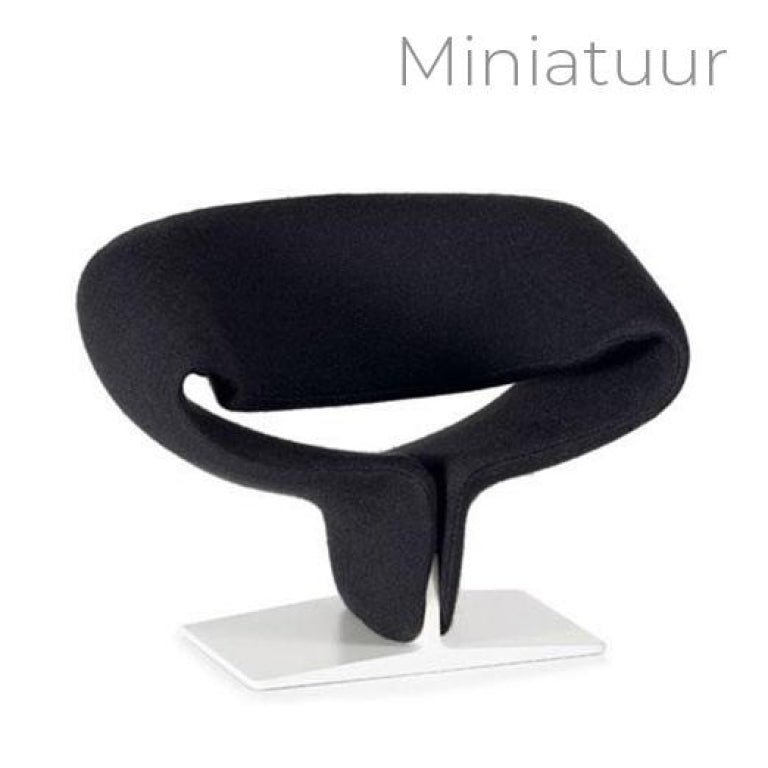 Vitra Ribbon Chair miniatuur