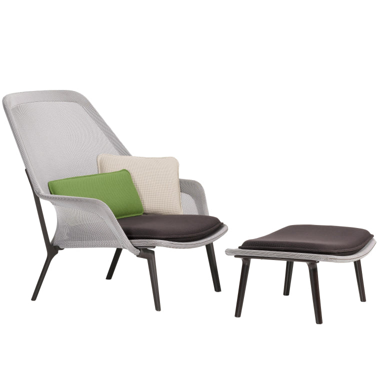 Vitra Slow chair with Ottoman lounge chair