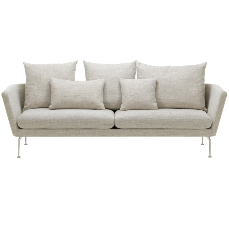 Vitra Suita 3-seater sofa pointed cushions Corsaro 05