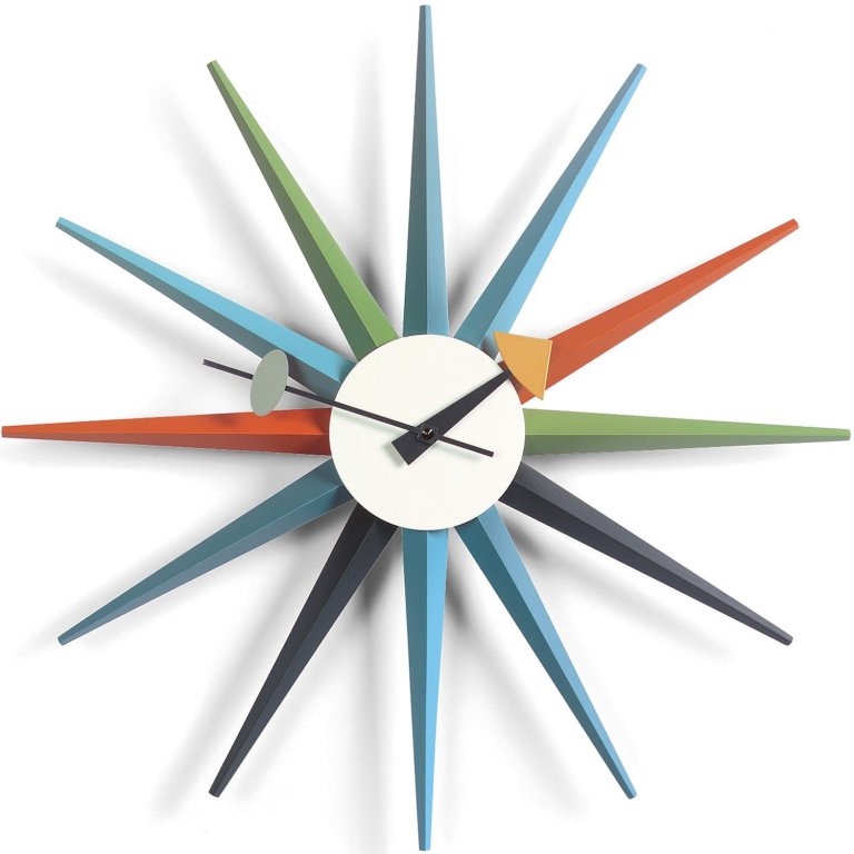 Vitra Sunburst Clock clock Ø47