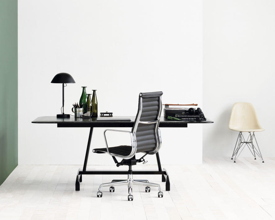 Vitra EA 119 Hopsak office chair black, polished base