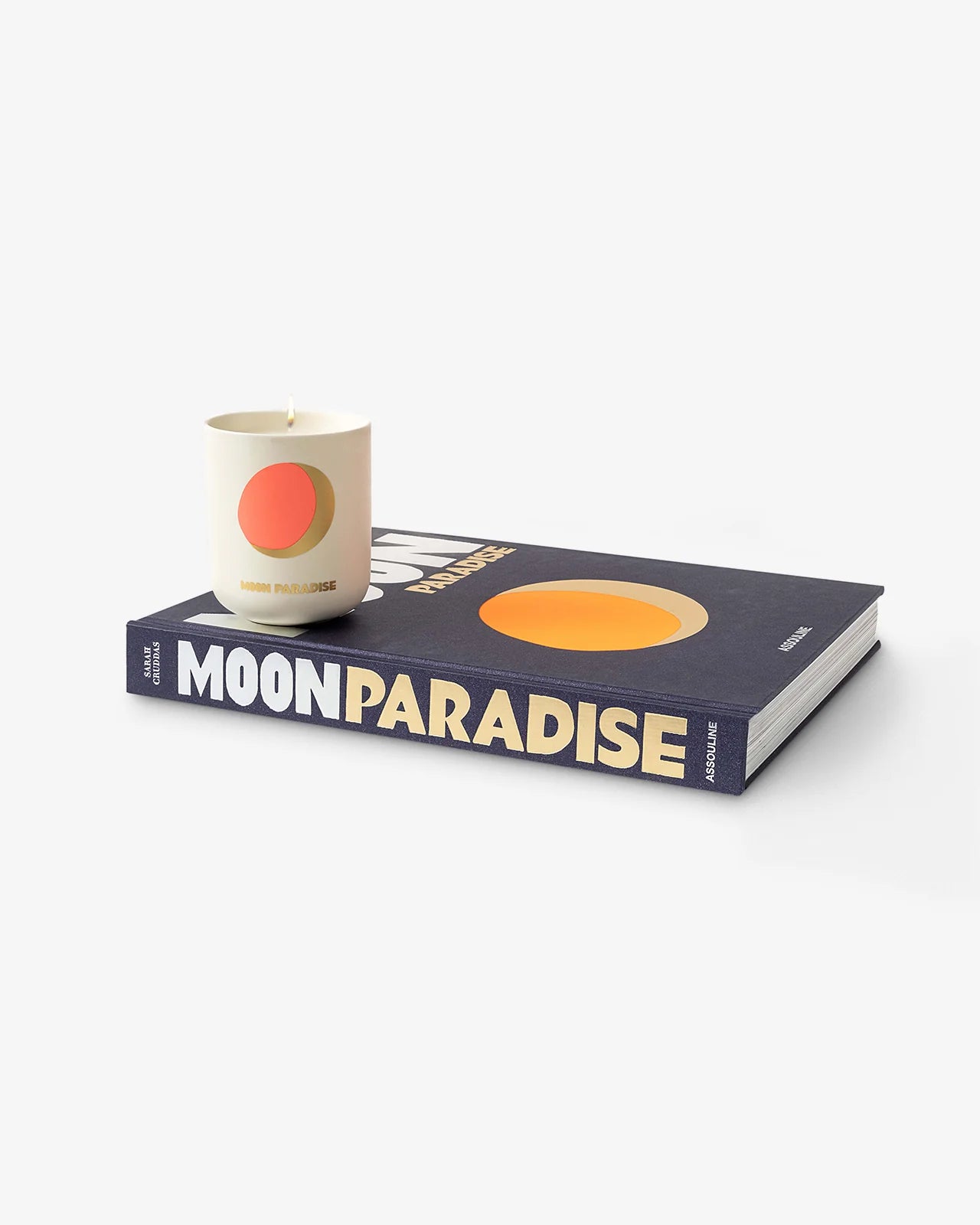 ASSOULINE Moon - Candle and Book Gift Set