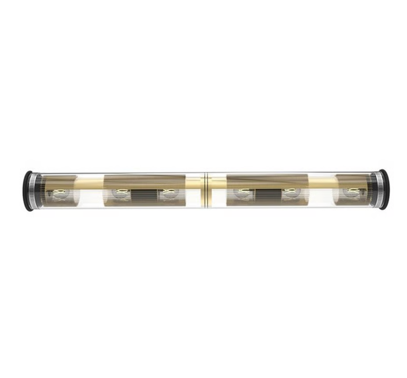 DCW éditions In The Tube 120 -1300 Pendant Lamp Gold - Gold Mesh