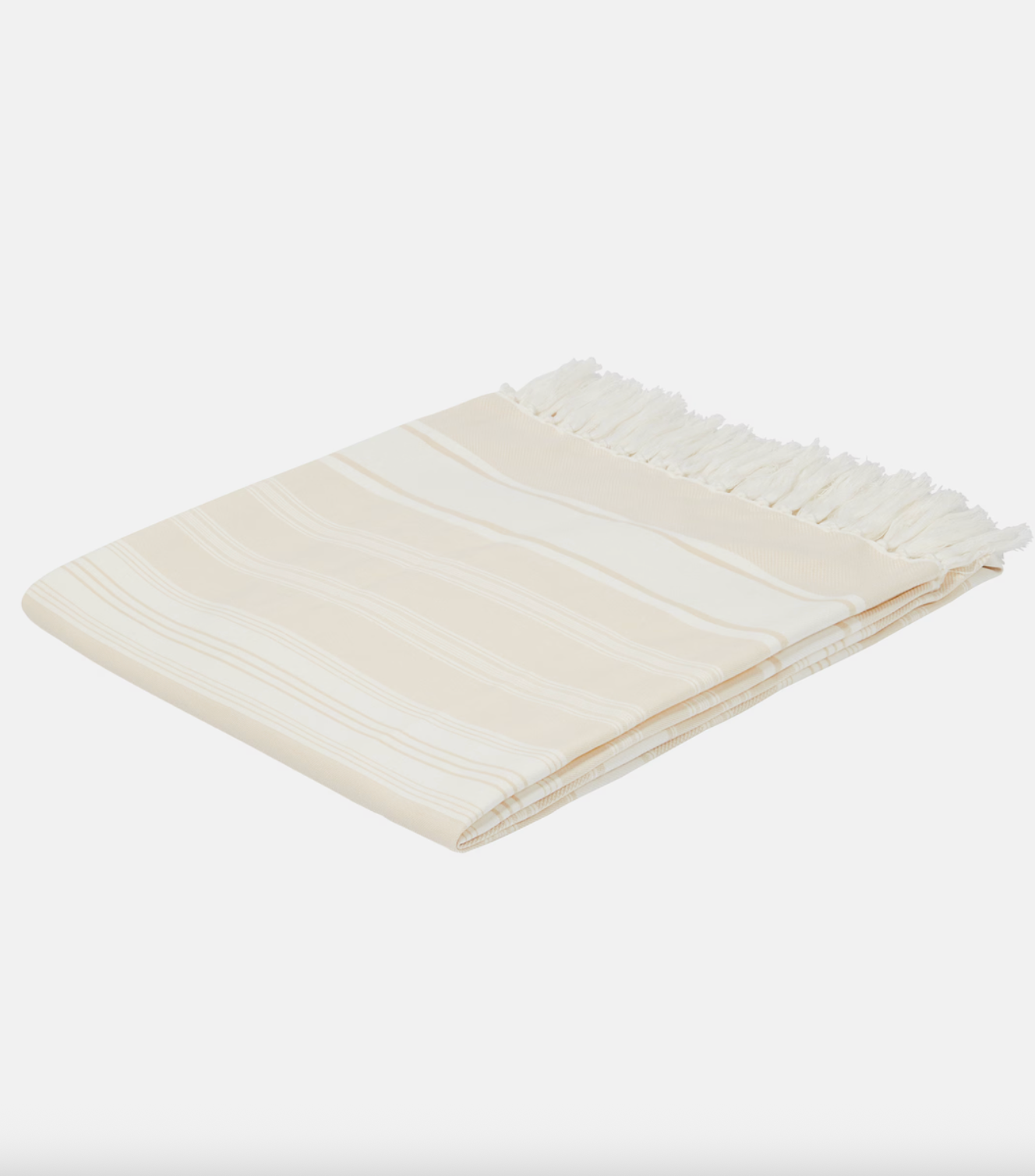 Loro Piana Striped cotton beach towel