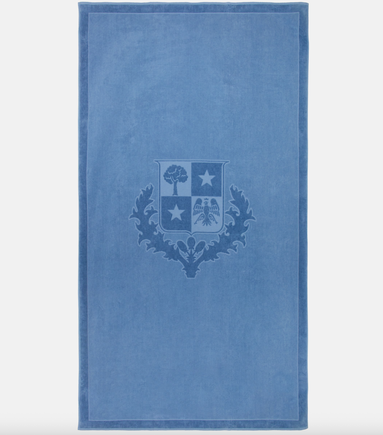 Loro Piana Crest cotton terry beach towel