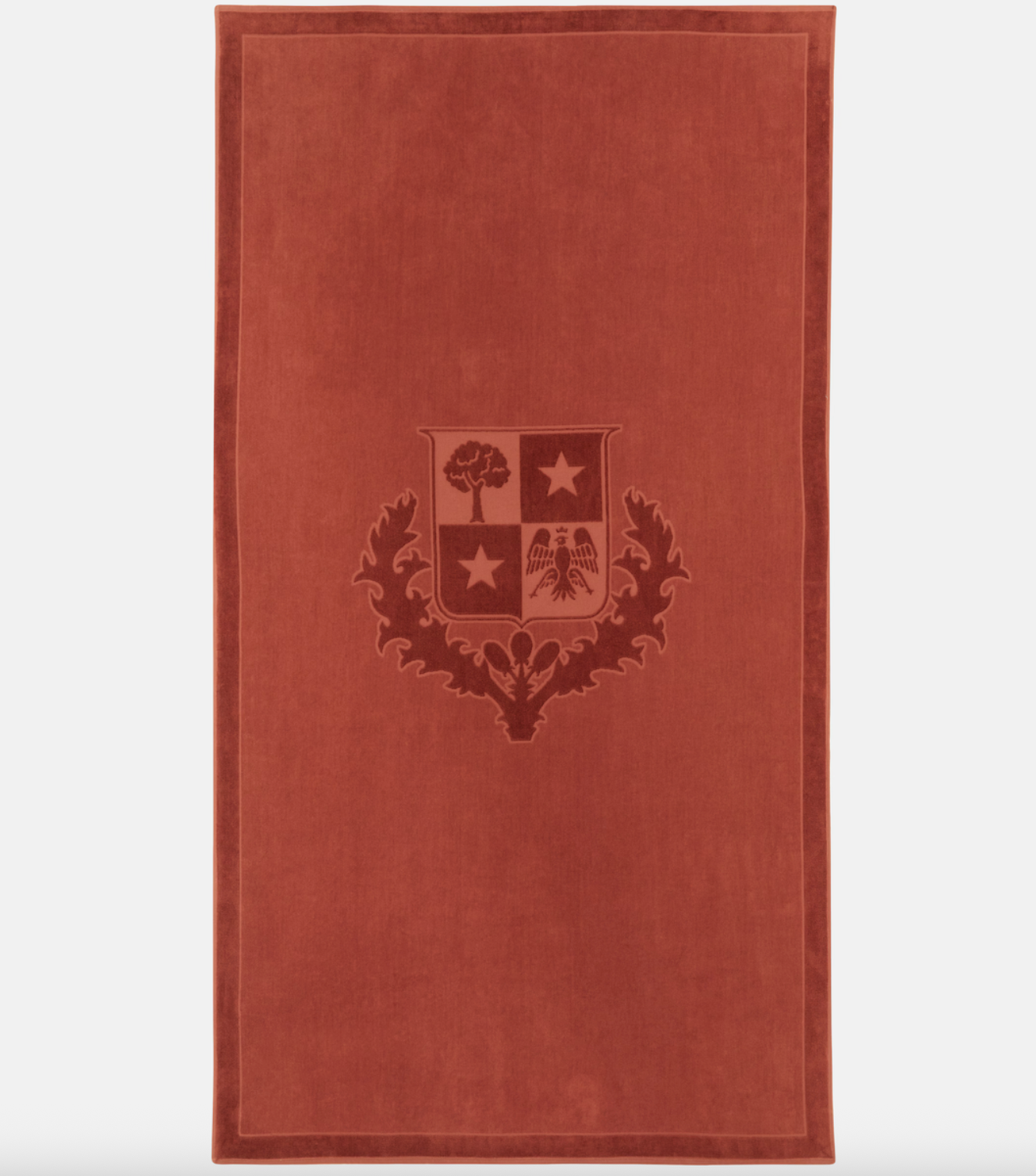 Loro Piana Crest cotton beach towel