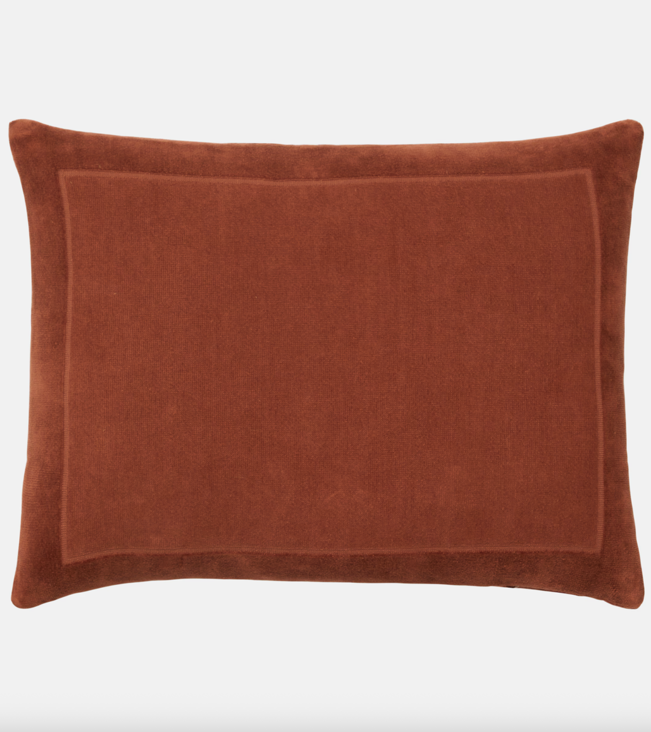 Loro Piana Crest Cotton Velour & Terry Cushion