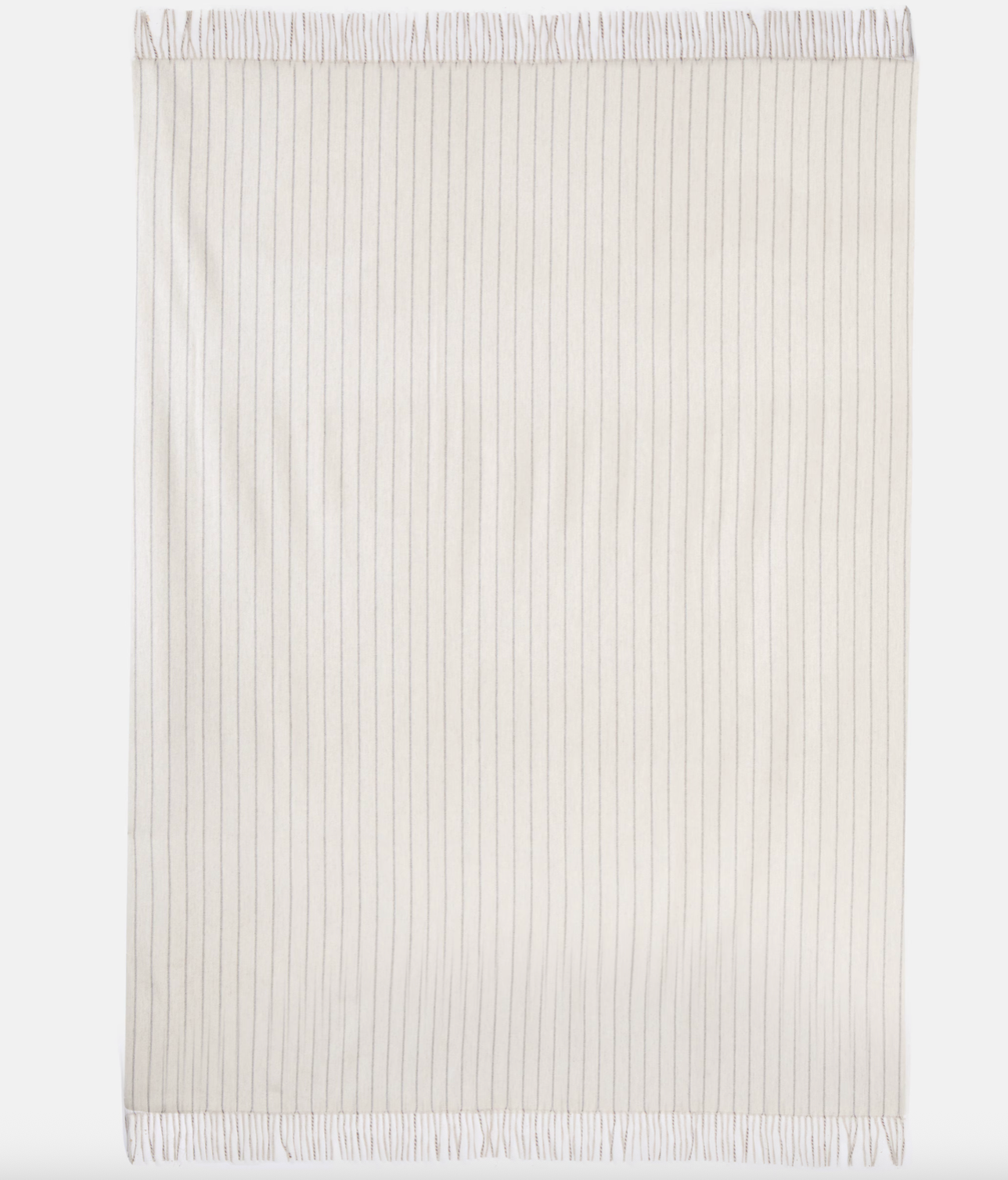 Loro Piana Pinstriped cashmere throw