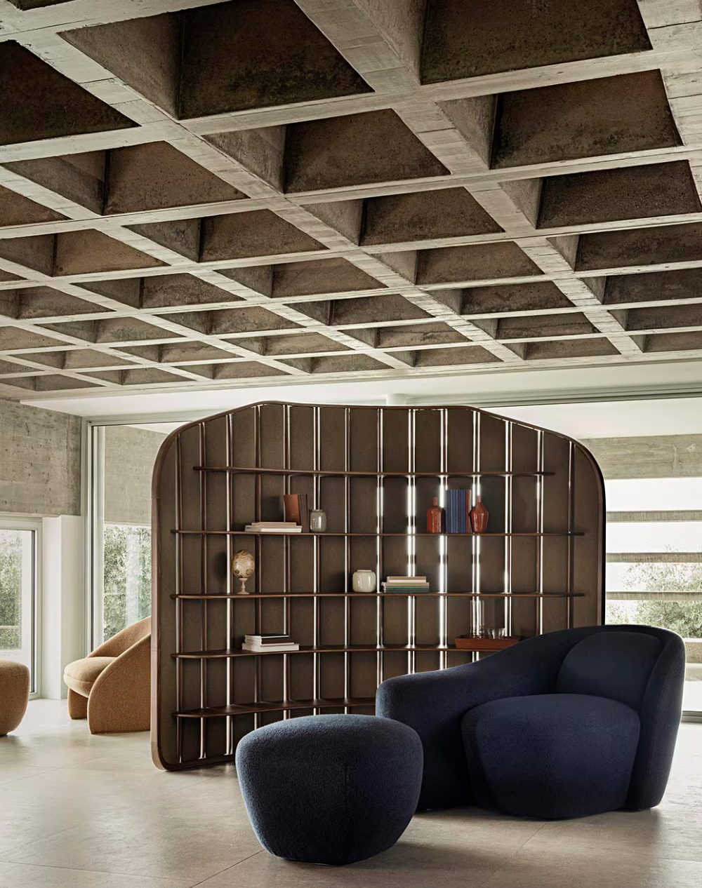 Loro Piana The Palm Chaise Longue & Ottoman
