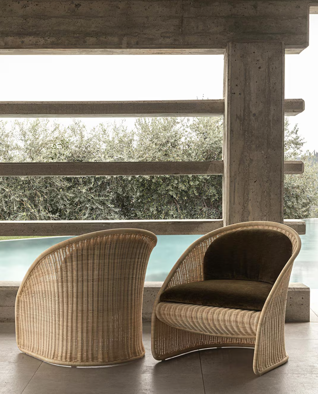 Loro Piana The Palm Wicker Armchair