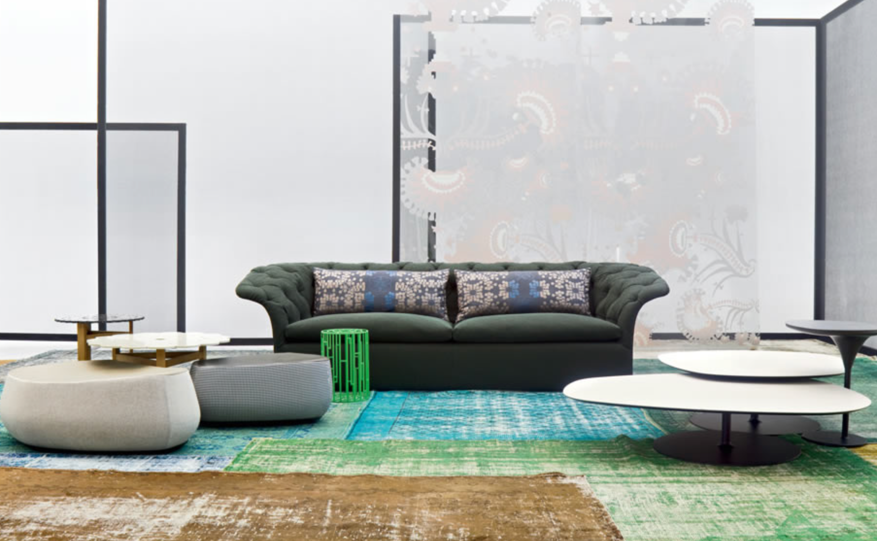 Moroso Bohemian sofa