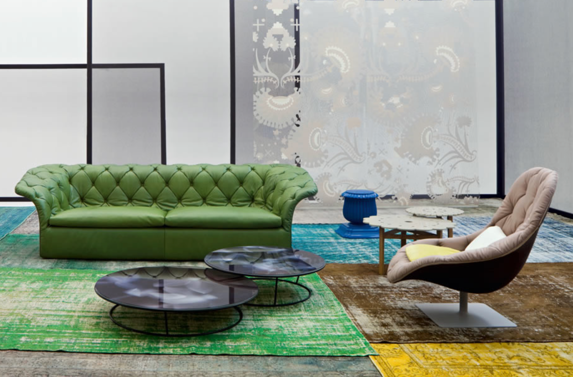 Moroso Bohemian sofa