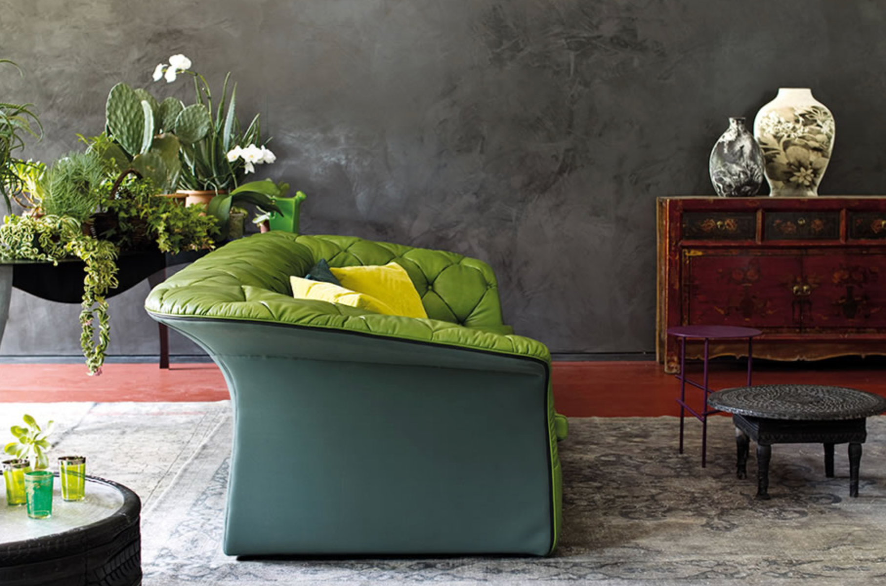 Moroso Bohemian sofa