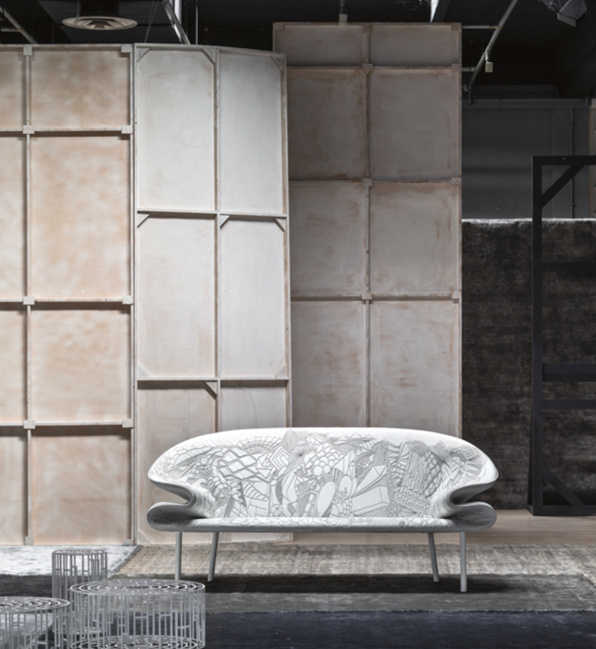 Moroso Doodle sofa