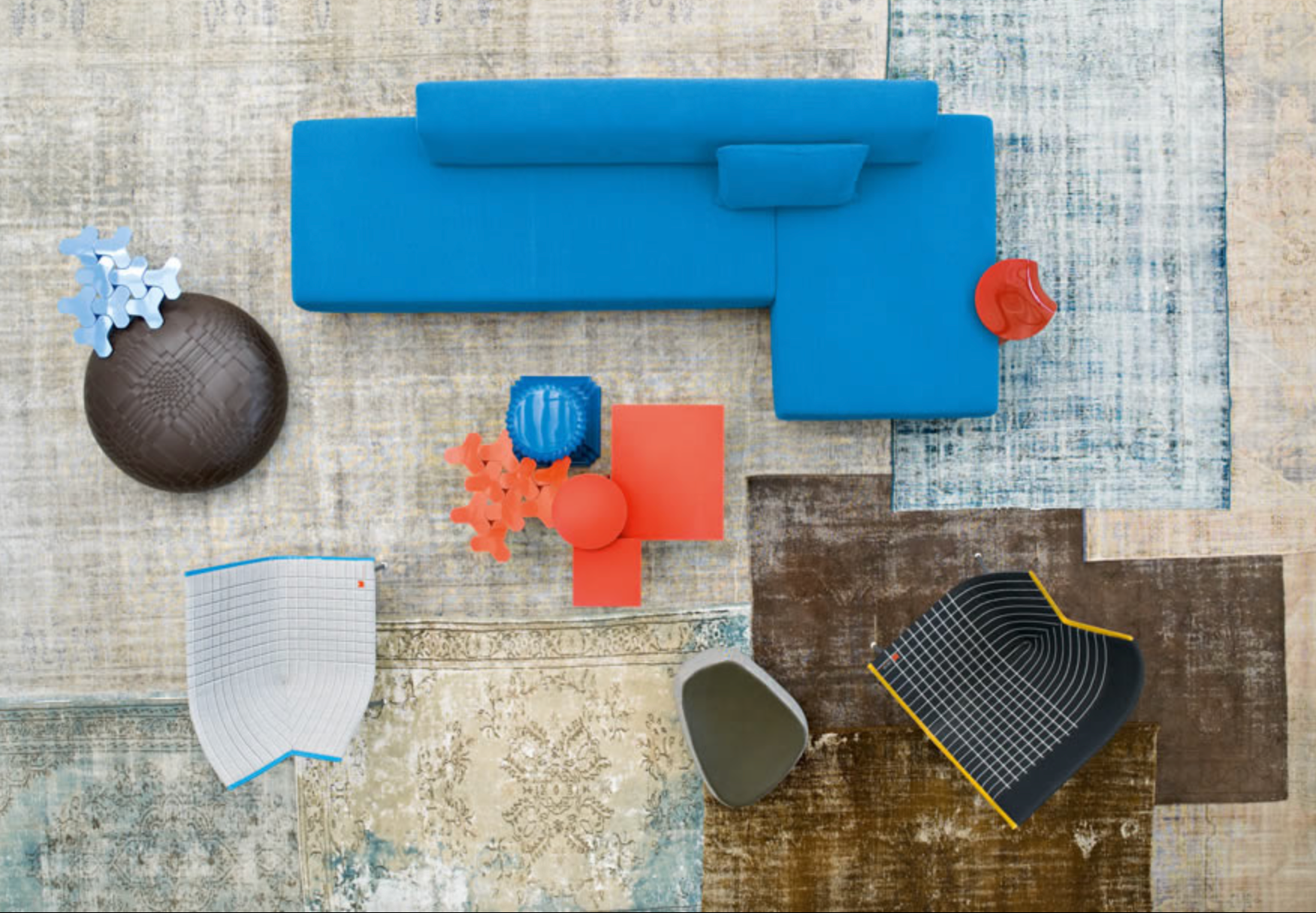 Moroso Lowland sofa