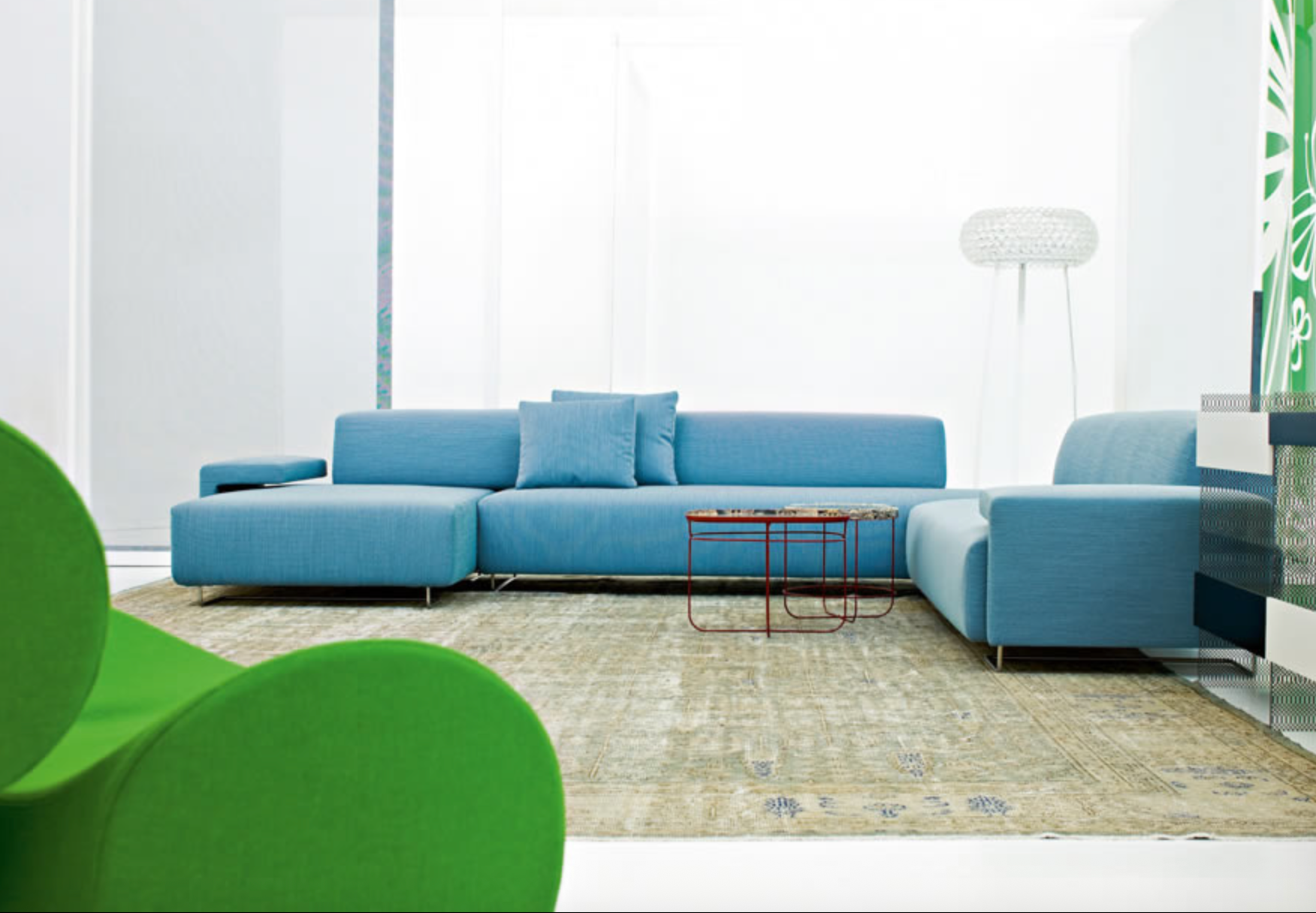 Moroso Lowland sofa