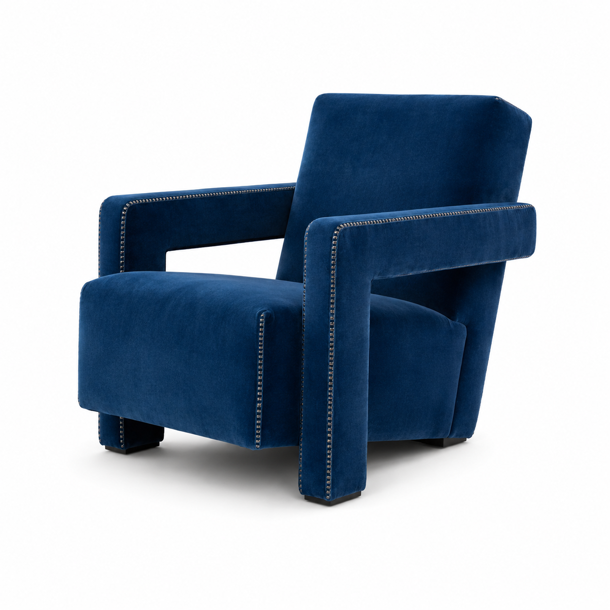 Cassina Utrecht Chair | Blue Fabric