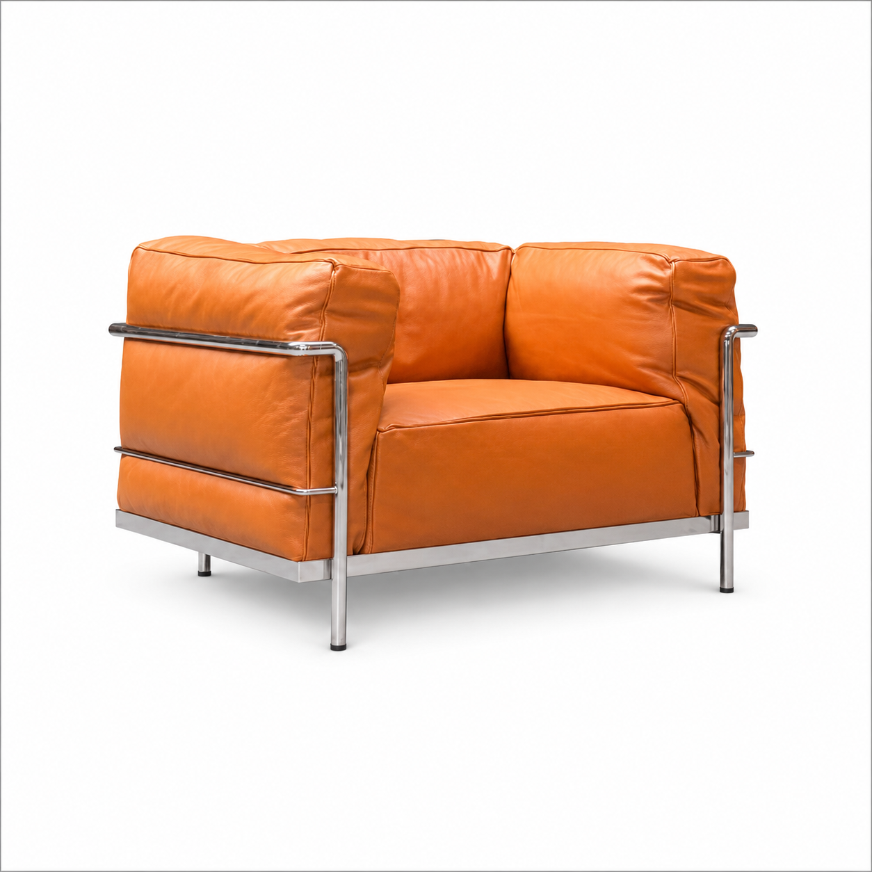 Cassina LC3 Armchair – Cognac Leather