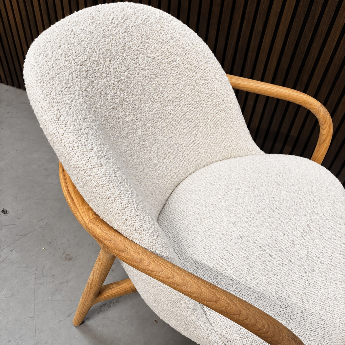 Artisan Neva Lounge High Chair- Karakorum Oak