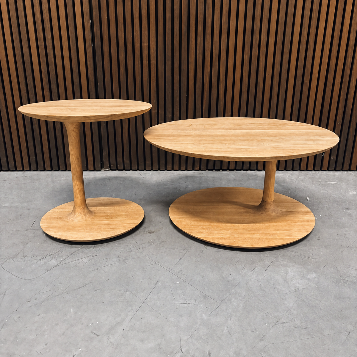 Artisan Bloop Side Table Ø45 - Oak