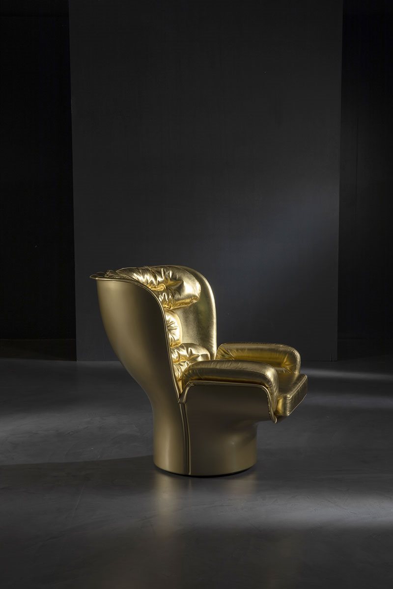 Longhi Elda Chair Gold Limited Edition