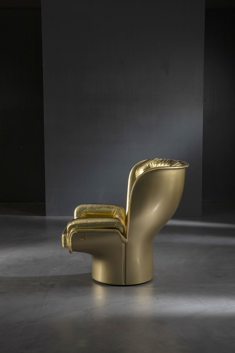 Longhi Elda Chair Gold Limited Edition