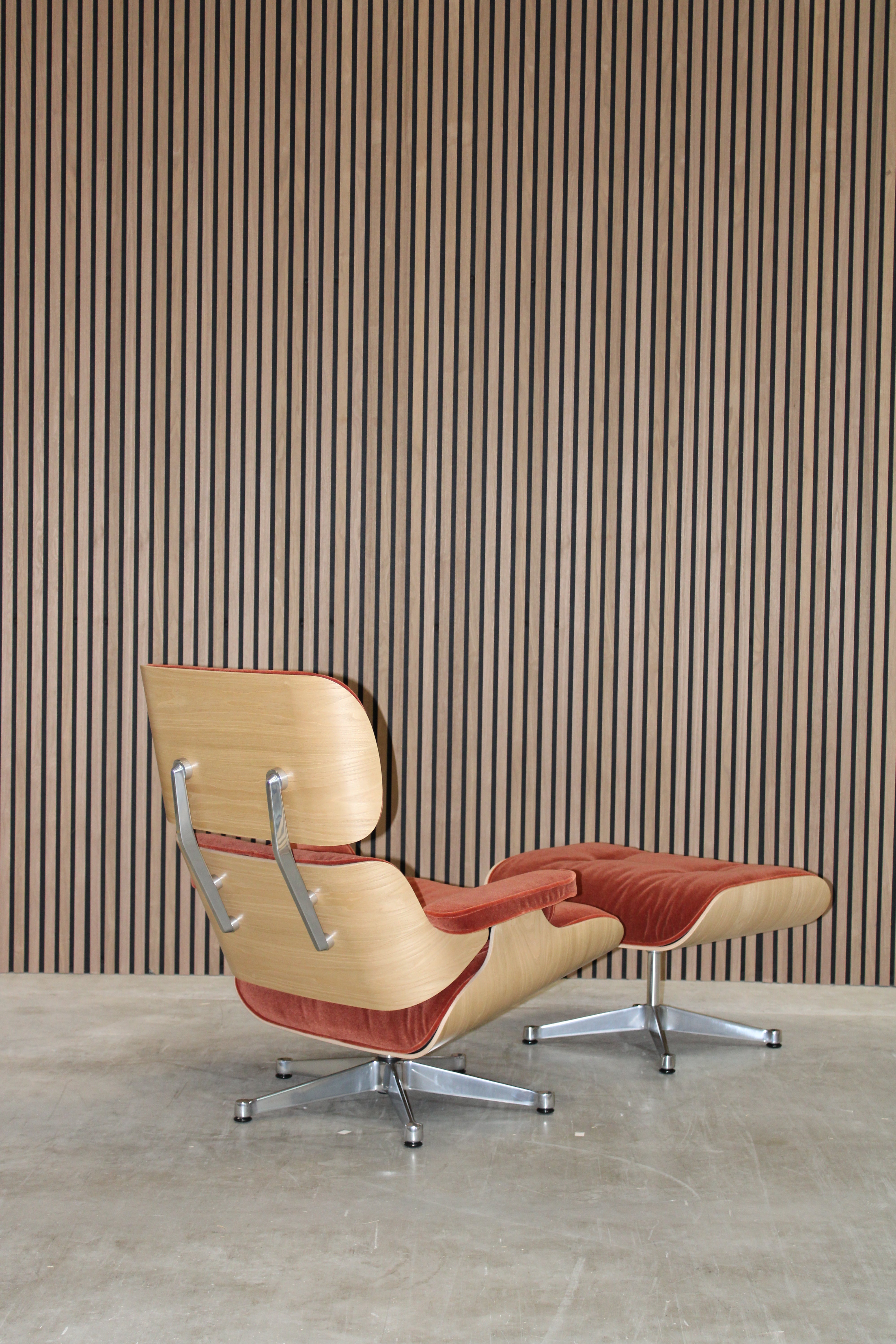 Vitra Eames Lounge Chair + Ottoman - Calma Brandy