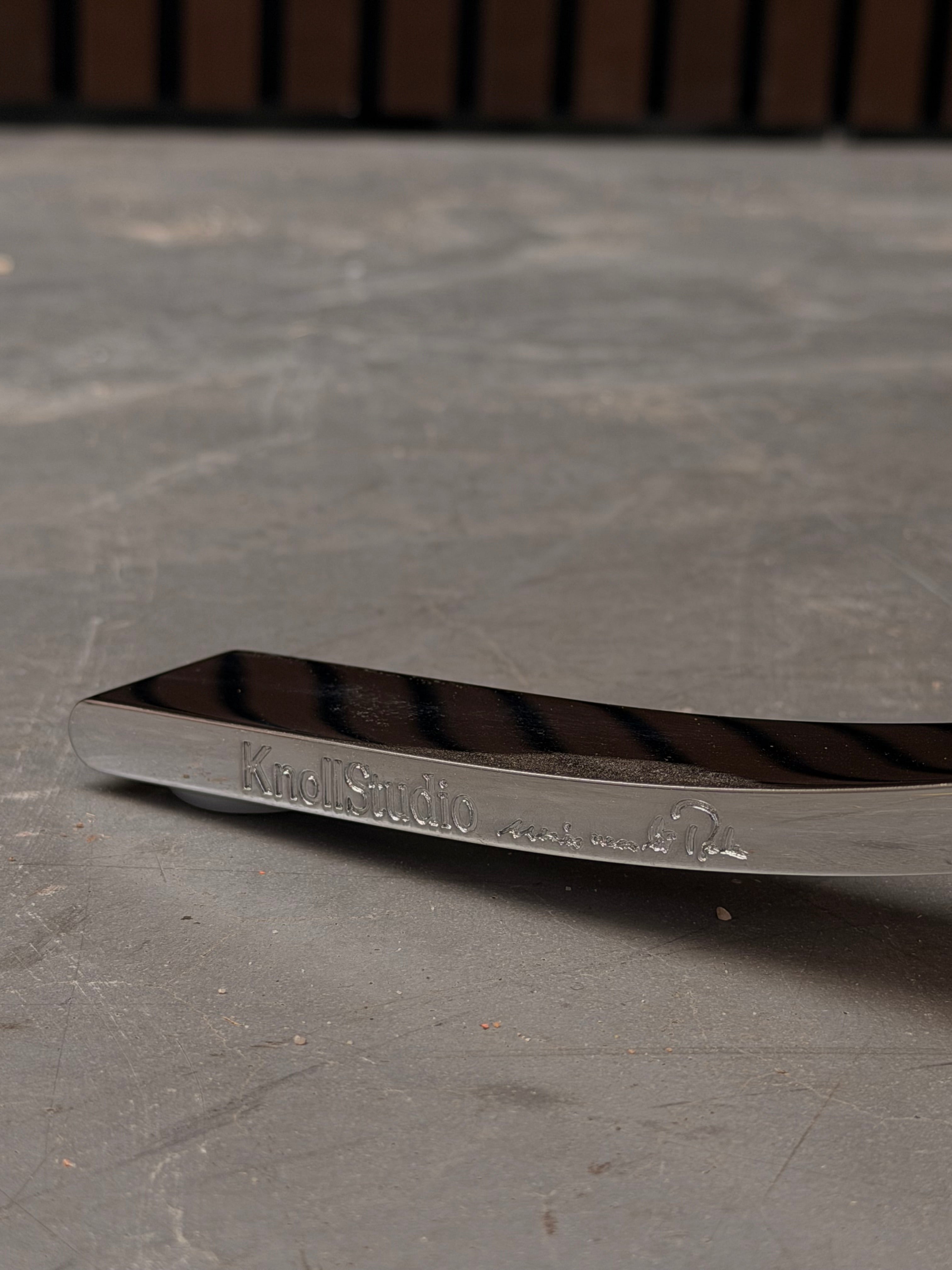 Knoll Barcelona Chair - Volo Leather White