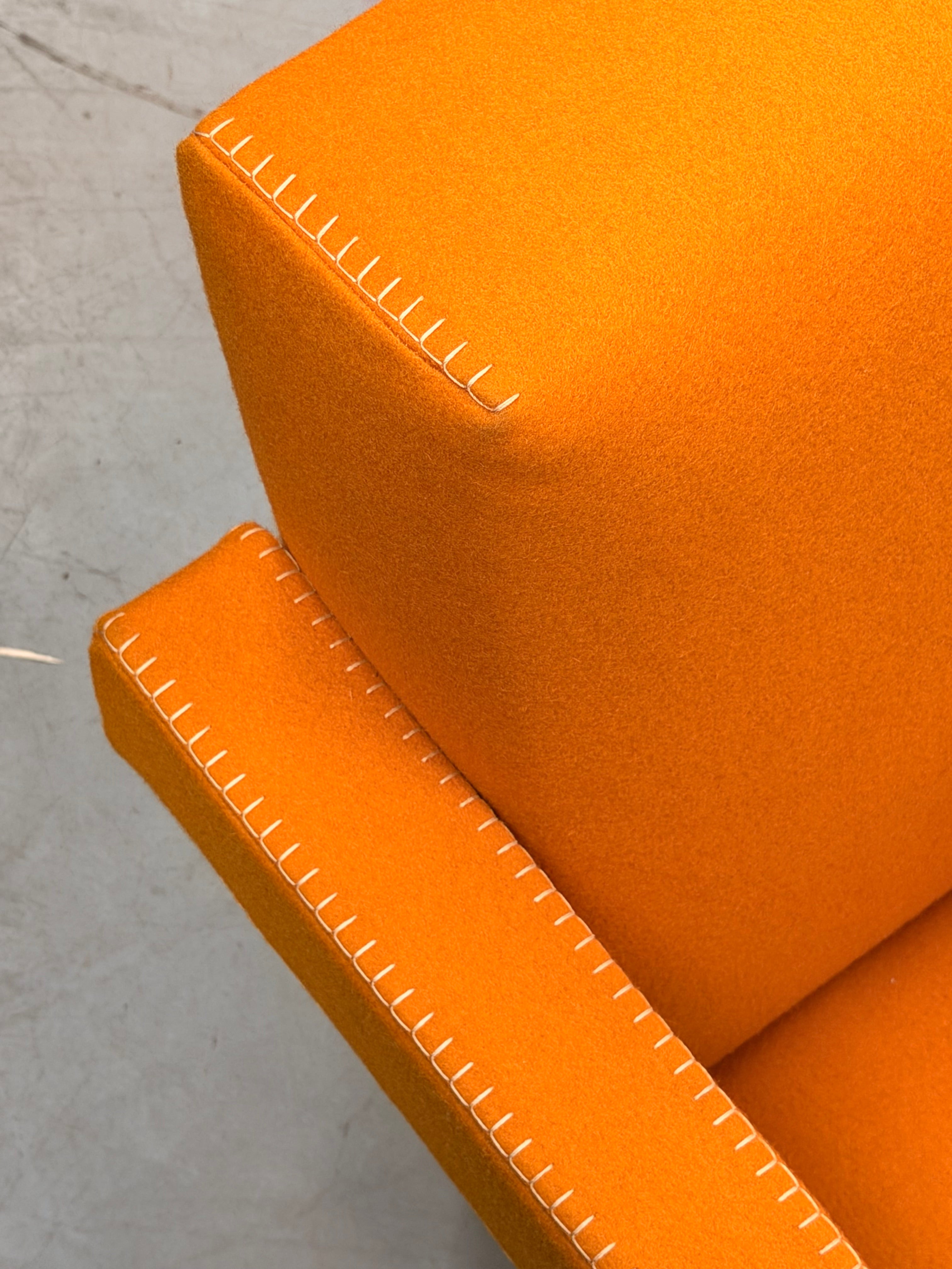 Cassina Utrecht Gerrit Thomas Rietveld Armchair Orange