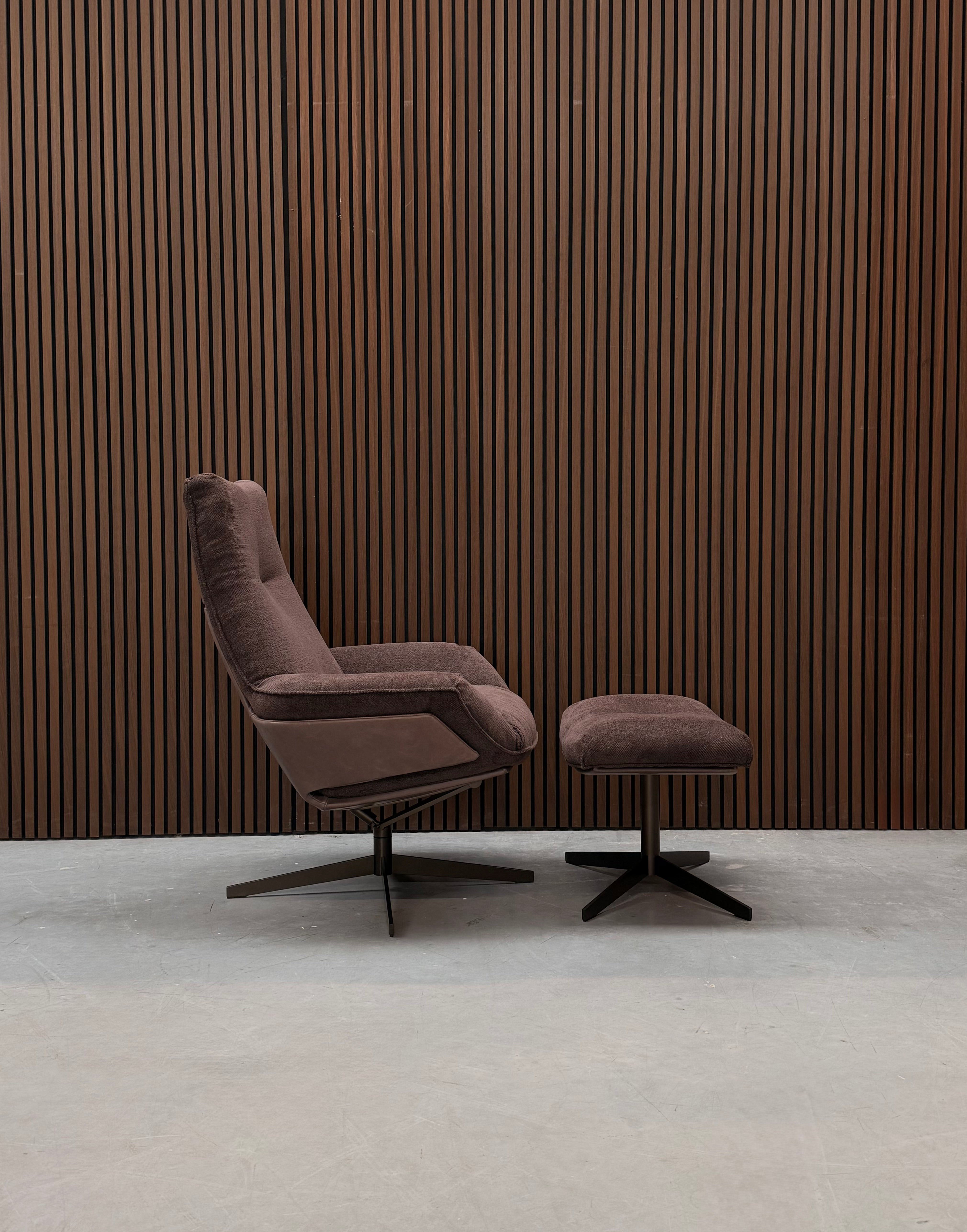 Daron Fauteuil by Bielefelder Werkstätten - Gascone Ristretto