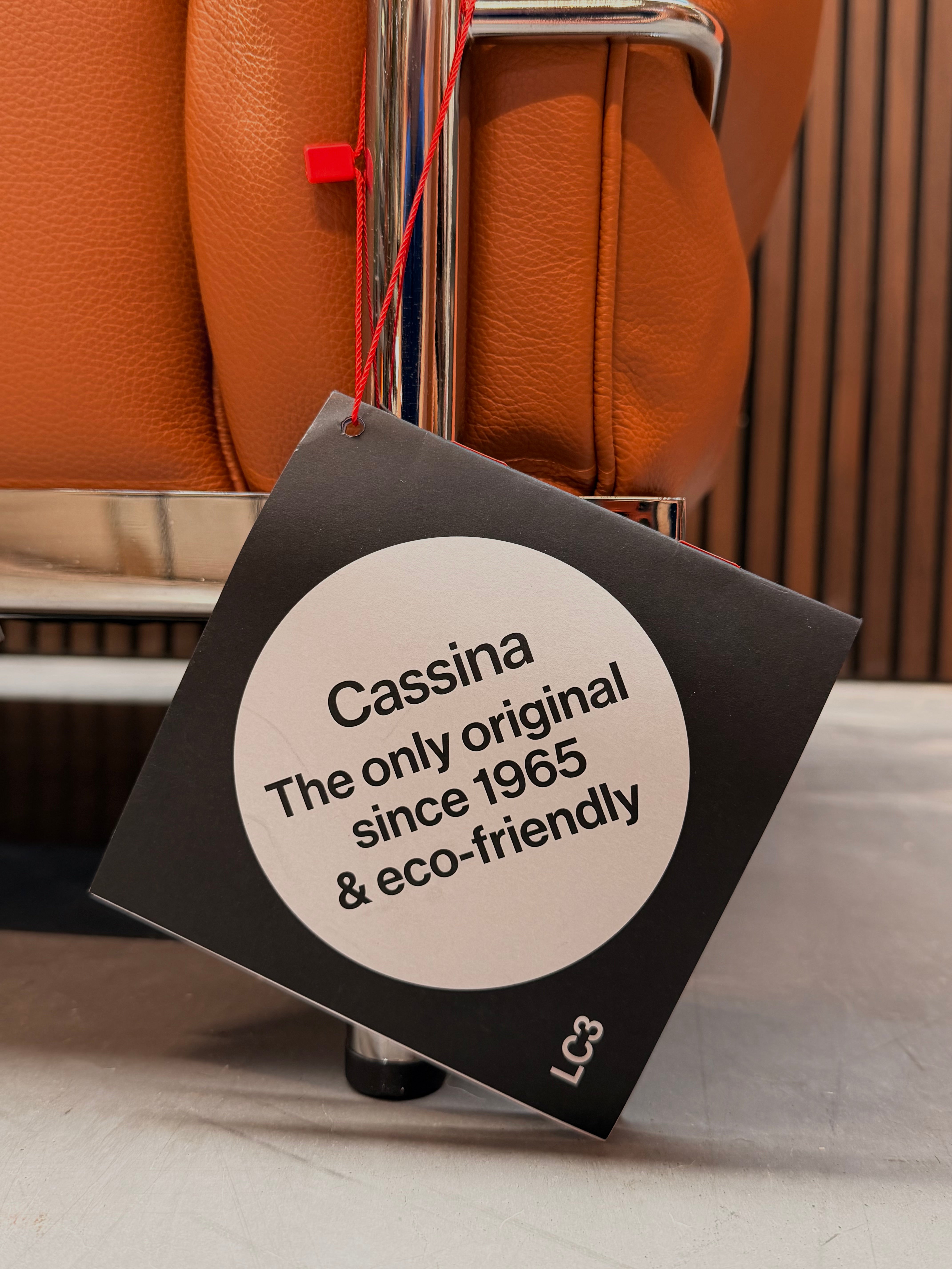 Cassina LC3 - Le Corbusier Cognac Leather