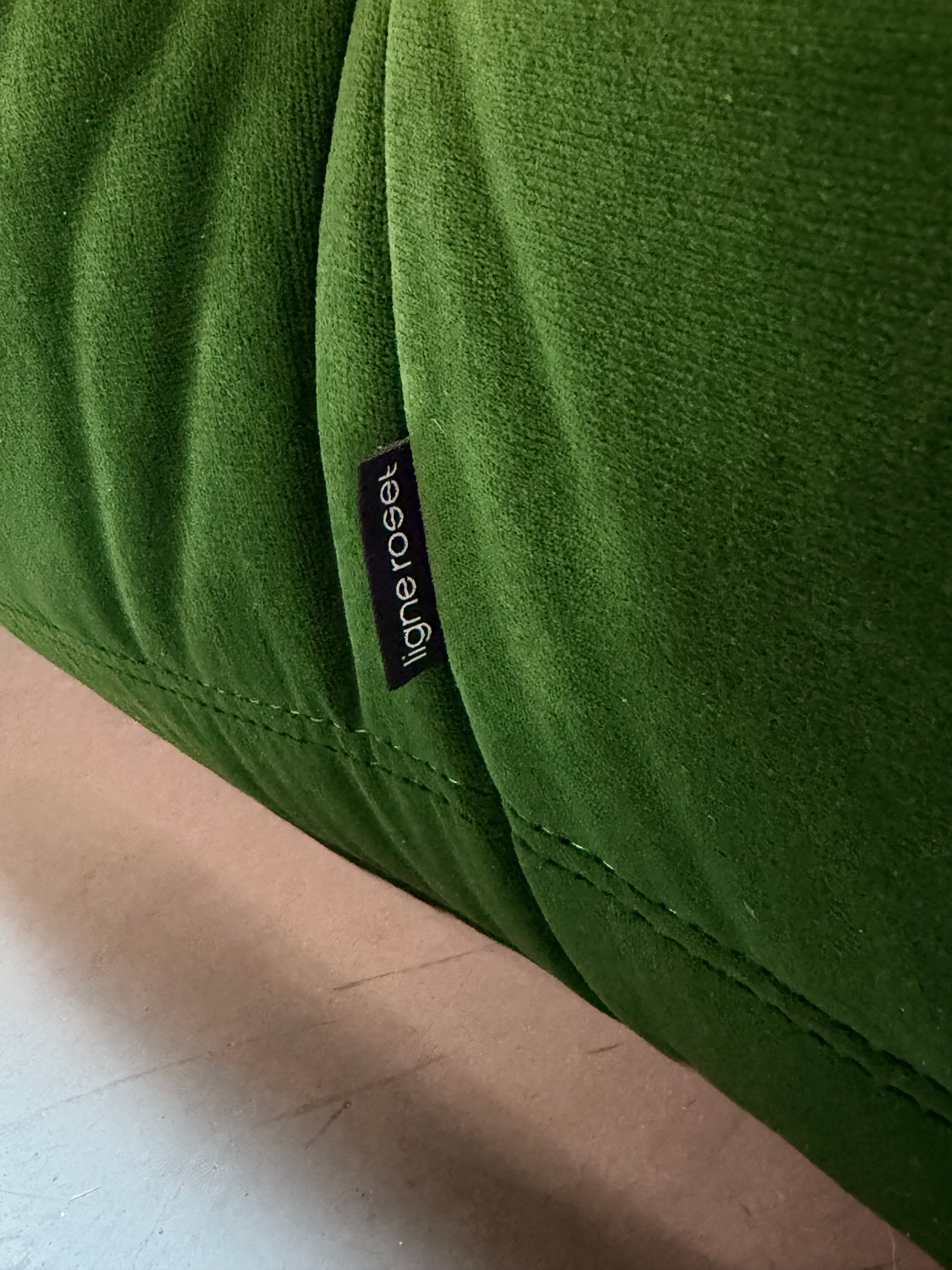 Ligne Roset Togo Lounge Chair - One-seater - Velvet Green