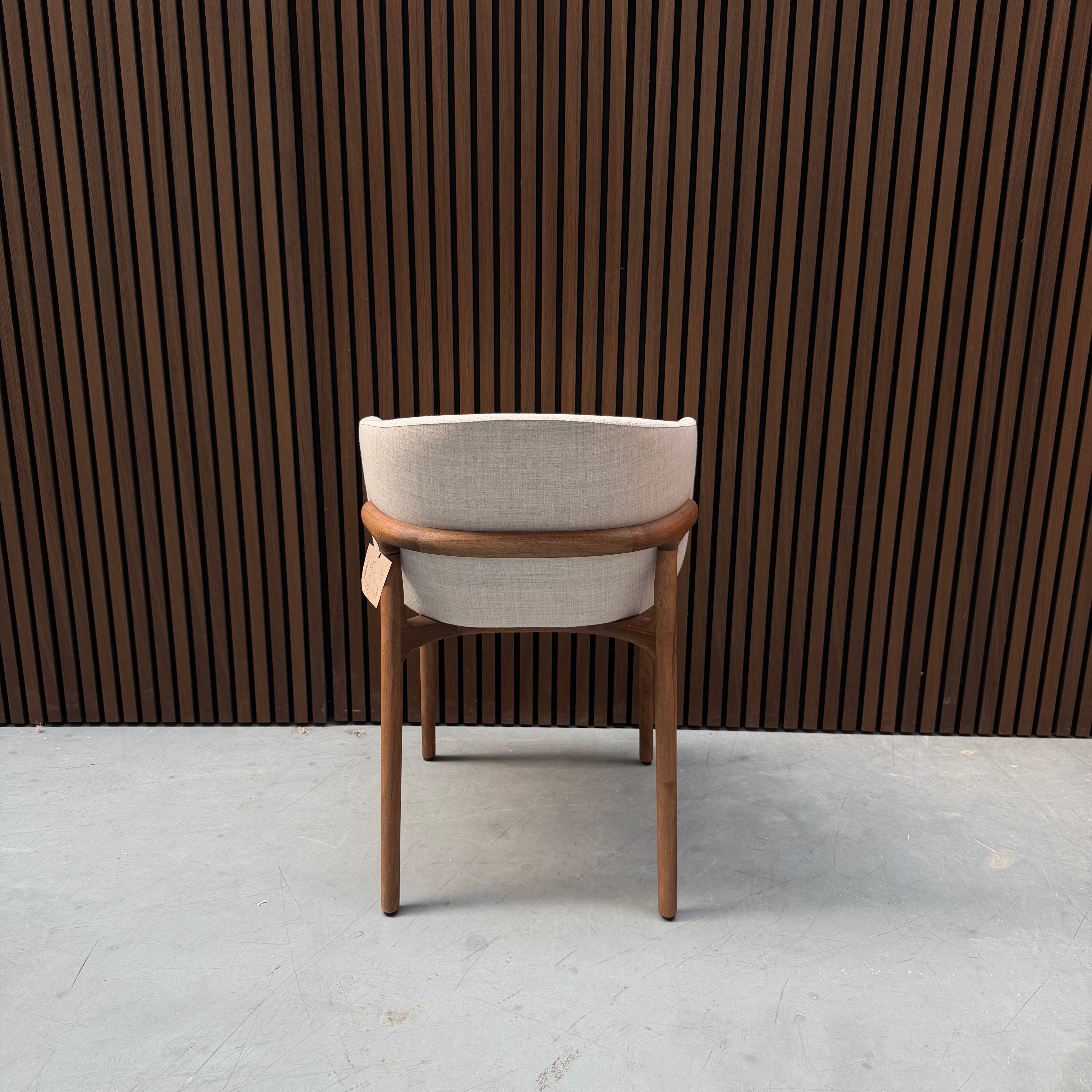 Artisan Mela Chair - Fabric European Walnut