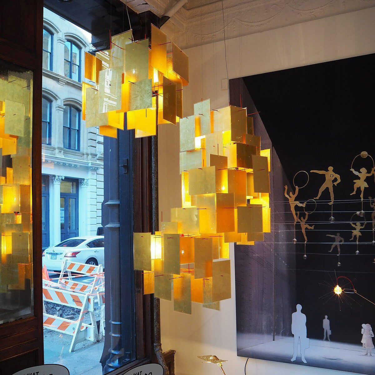 Ingo Maurer 1000 Karat Blau Suspension Lamp