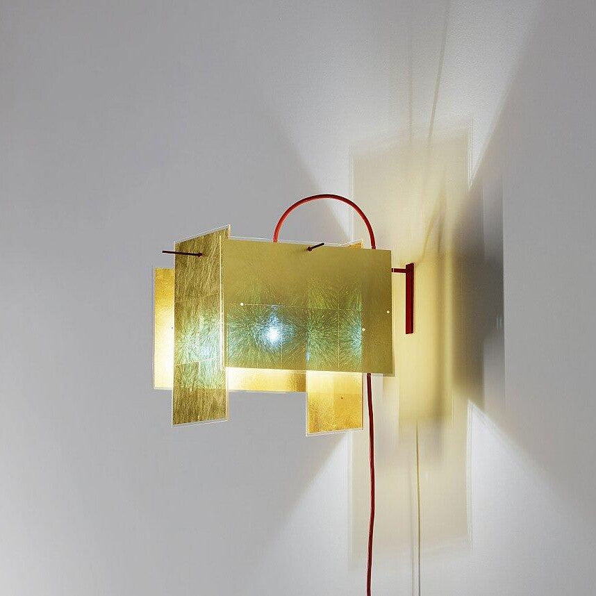 Ingo Maurer 24 Karat Blau Wall Lamp