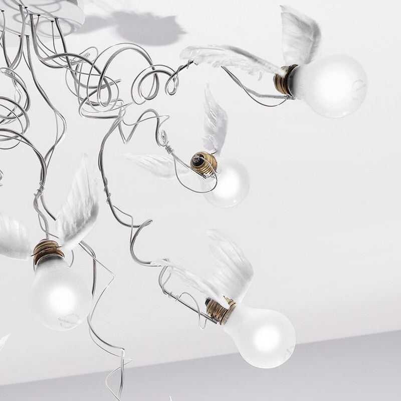 Ingo Maurer Birdie's Nest LED Ceiling Lamp