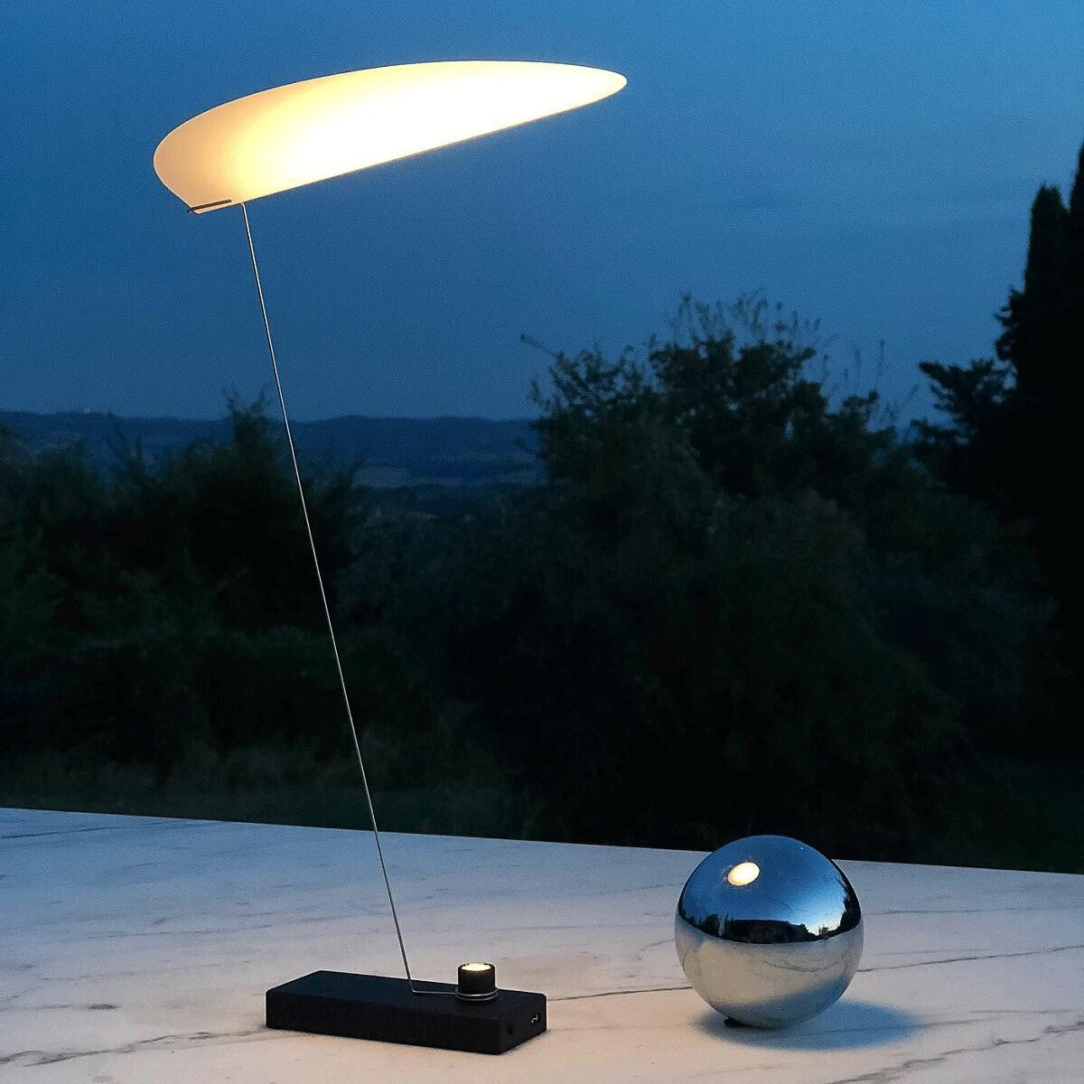 Ingo Maurer Koyoo LED Table Lamp With Battery