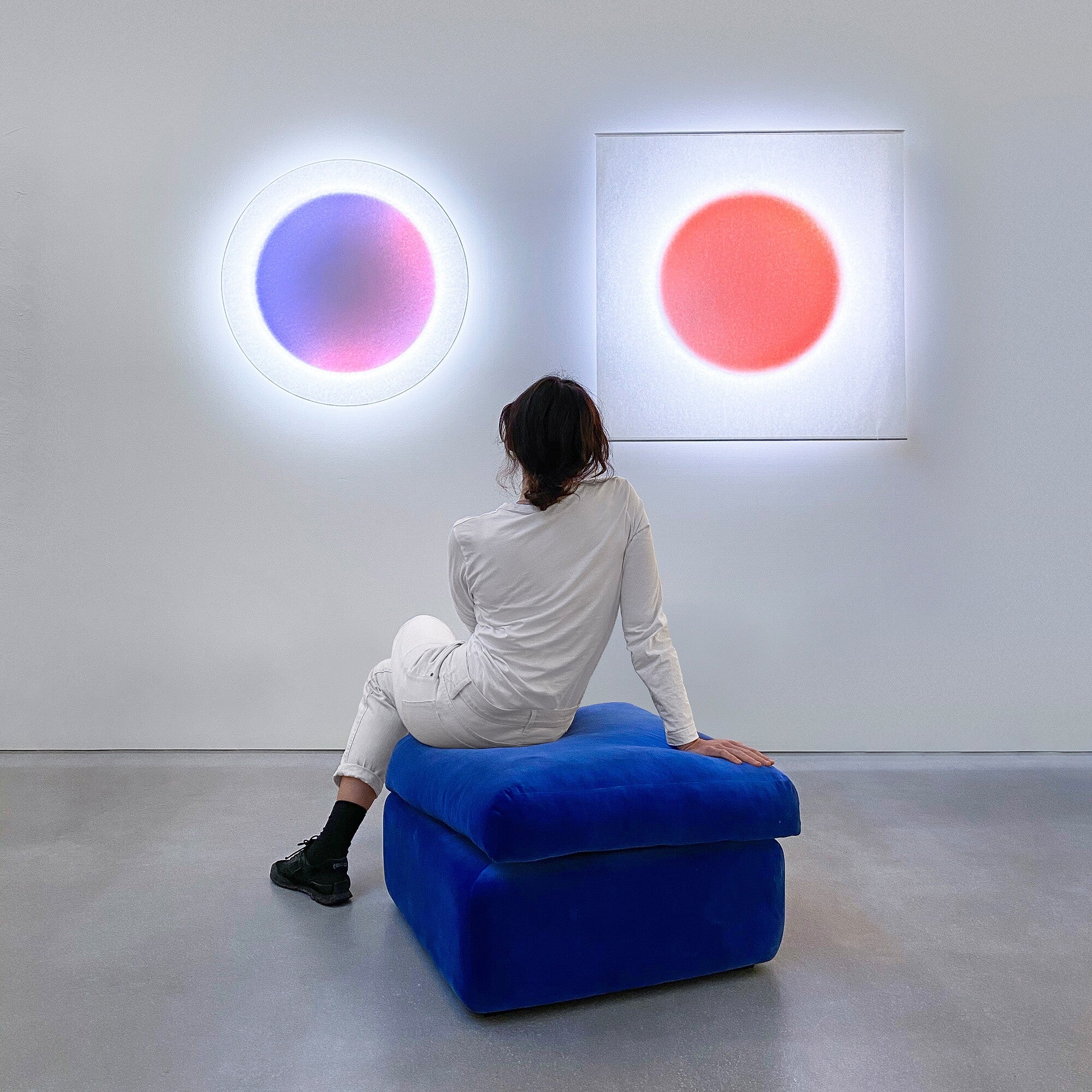 Ingo Maurer Moodmoon RGBW R60 LED Wall Lamp